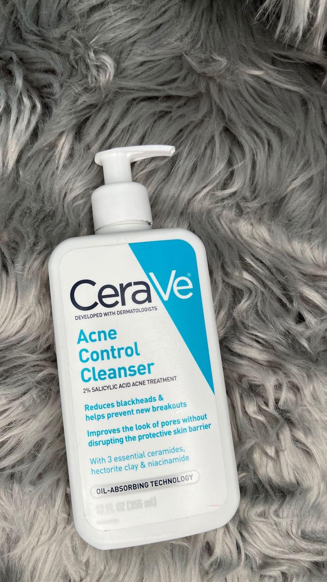 Cerave Acne Control Cleanser 2% SALICYLIC ACID ACNE TREATMENT 355ml